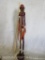 Carved and Painted African Statue DECOR