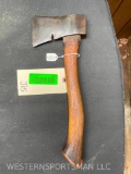 Authentic - Rare - WINCHESTER Camp Axe, with original wood handle, 13 1/2 inches long - Head is 5 1/