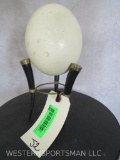 Ostrich Egg on Stand