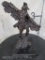 Bronze on Marble Base of American Indian w/Eagle Wings Dancing