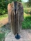 Beautiful, natural Beaver fur coat with ranch Fox, collar and sleeves.. not taxidemy,