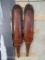 Matching Male & Female African Masks Hand Carved Wood 39
