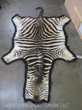 Felted Zebra Hide Rug 9'3