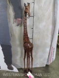 Wooden Giraffe Statue 40