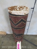 Wood & Hide African Drum 19.5