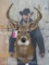 Newer LG 13Pt Whitetail Sh Mt w/Thick Tines TAXIDERMY