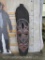 Huge African Tribal Mask Hand Carved from Wood & Painted (Female)