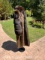 Outstanding, Beaver fur coat with ranch Fox sleeves and trim, beautiful soft fur,,, med to large siz