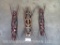 3 Carved Wood African Wall Art (3x$)