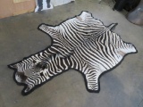 Felted Zebra Hide 9'10