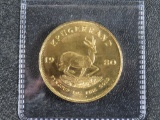1980 South Africa 1oz Gold Kugerrand Coin, 1oz Fine Cold