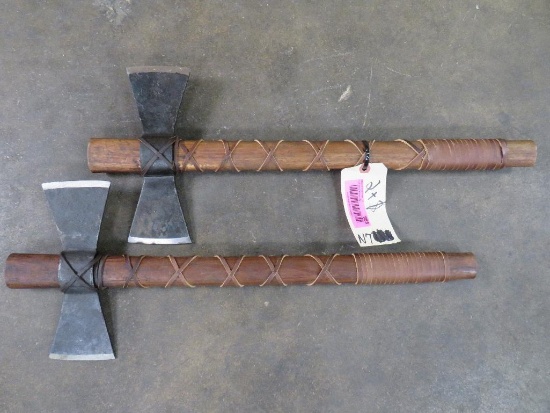 2 Axes w/Wooden Handles (ONE$)