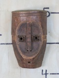 Ngbaka Tribal Mask from Africa Carved from Wood