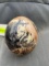 Beautiful, painted Ostrich egg, with stand, Lion, Rhino, Giraffe, Leopard, and Gazelles Great Africa