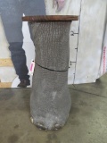 LG Elephant Leg Stool TAXIDERMY