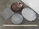 3 Contemporary Serving Trays & 1 Large Bowl (ONE$) DECOR