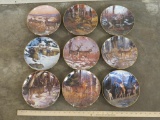 9 Collector Plates (8 1/4