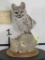 Genet Cat Table Pedestal Mt TAXIDERMY