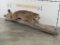 Nice Lifesize Mountain Lion on Log, Cat is on bolts and is removable TAXIDERMY