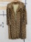 Beautiful & RARE Jaguar Hide Fur Coat from 1950's in Very Good Condition TAXIDERMY FUR