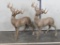 2 Deer Statues made of Resin w/Wood Appearance (ONE$) CABIN DECOR