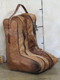 Brand New Genuine Cowhide Western Boot Bag w/Handle. OSFA GEAR