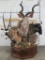 Very Unique, Very Nice Clean Mount, Kudu, Gemsbok, Impala, Warthog & Wildebeest