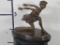 Beautiful Ballerina Bronze Statue on Marble Base BRONZE ART