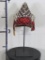 Stunning African Nobles Headdress Collected from Kuba Tribe in the Congo River Basin AFRICAN ART