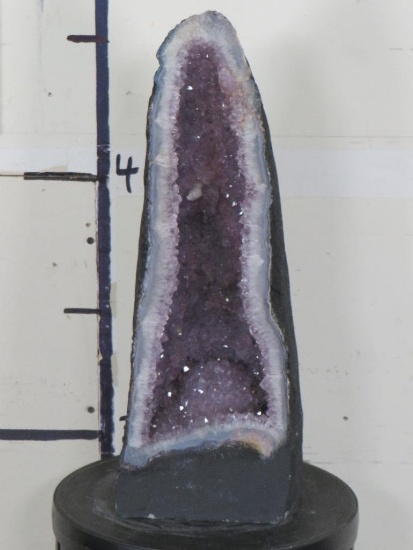 BIG Beautiful Deep Purple Amethyst Geode Cathedral from Brazil ROCKS, MINERALS, CRYSTALS