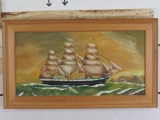 Beautiful Original Oil Painting of the Famous 