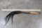 African ROAN ANTELOPE Tail Fly Whisk or Swatter with a Wooden Handle