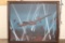 Original Raymond Waddey Painting Signed by Joe McCarthy-Lancaster Bomber Pilot who won the Victorian