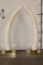 *TEXAS RESIDENTS ONLY* 35 lb Set of ELEPHANT IVORY Tusks on Brass Stands
