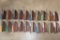 (20) *Brand New* Fixed Blade Damascus Steel KNIVES with Leather Sheaths (ONE$)