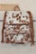 *Brand New* Cow Hide and Leather Backpack with a Laptop Compartment