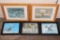 (5) Framed MULE DEER Photo Prints (ONE$)