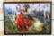 Framed Snoopy Fighter Pilot Poster