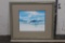 Framed Watercolor Lithograph by artist Michael Atkinson