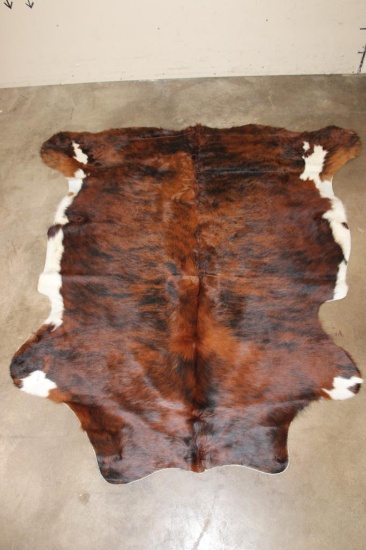 *Brand New* Brindle and White COW HIDE