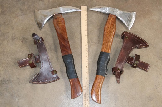 (2) Contemporary Viking Battle AXES (ONE$)