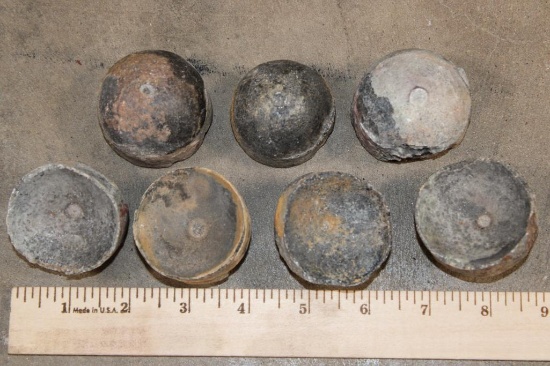 (7) Orthocone Fossil VERTEBRAE (ONE$)