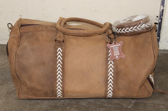 *Brand New* Big Leather Duffle Bag