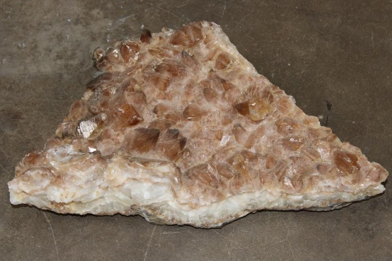 18 lb Honey and Smoky CALCITE CRYSTAL Formation