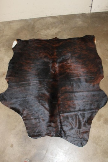 *Brand New* Brown and Black Brindle COW HIDE