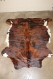 *Brand New* Brindle and White COW HIDE