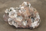 XXL 46 lb Natural CHALCEDONY with Druzy Quartz Crystal Specimen