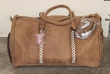 *Brand New* Big Leather DUFFLE Bag