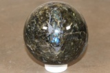 8 lb Polished LABRADITE Mineral Sphere