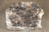 39 lb Smokey and Honey DOGTOOTH CALCITE Crystal Formation